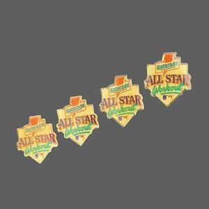 1992 MLB All-Star Game Gatorade Pins San Diego Padres Lot of 4